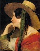 Friedrich von Amerling_1835_Girl in Yellow Hat.jpg